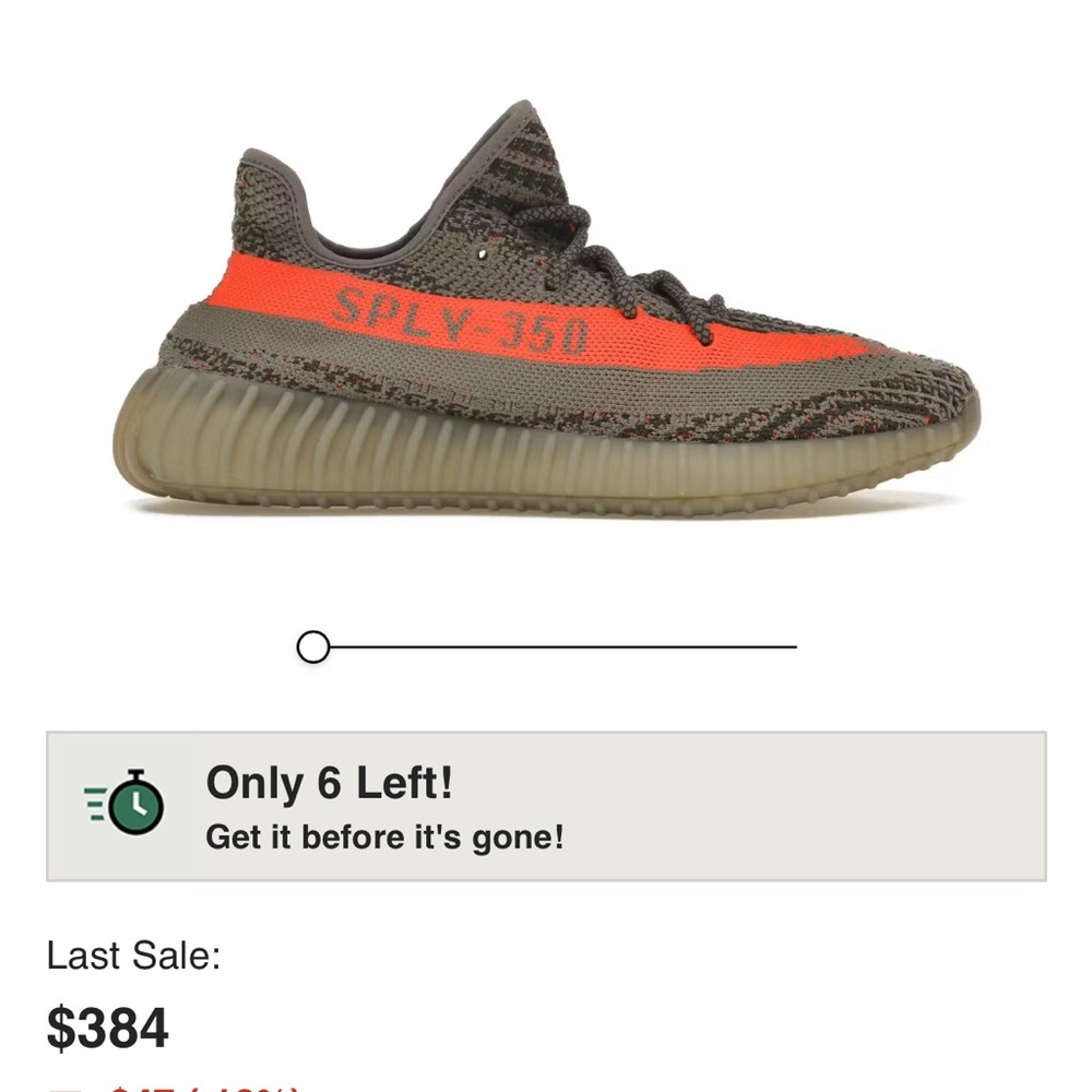 adidas Yeezy Boost 350 V2
Beluga - READ SIZING BEFORE BUYING